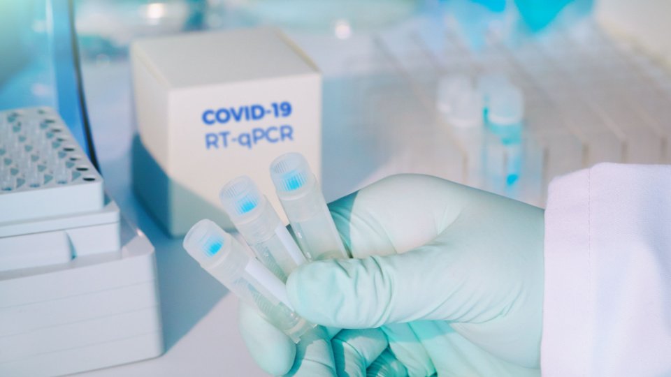 Prueba PCR en un laboratorio de Turquía