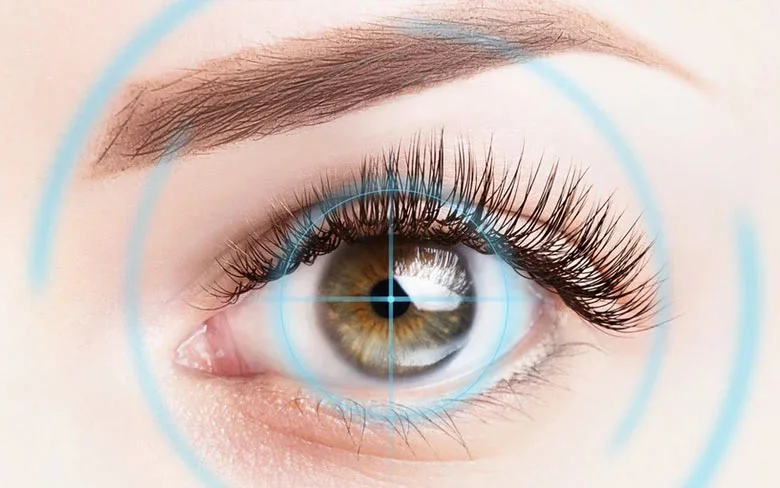 Augen-Laser-Korrektur