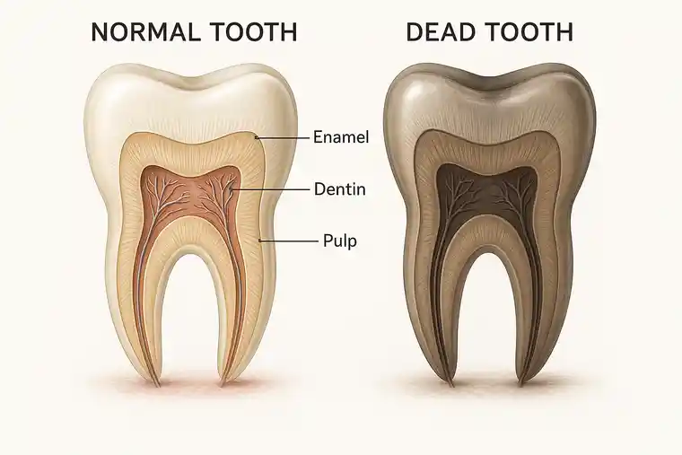 Une dent morte peut-elle être sauvée ? Guide complet sur les causes, les symptômes et les traitements à Istanbul, en Turquie