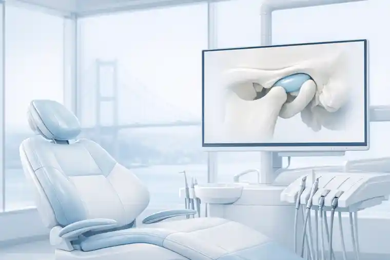 Modern dental clinic in Istanbul providing TMJ disorders treatment with advanced temporomandibular joint diagnostic imaging