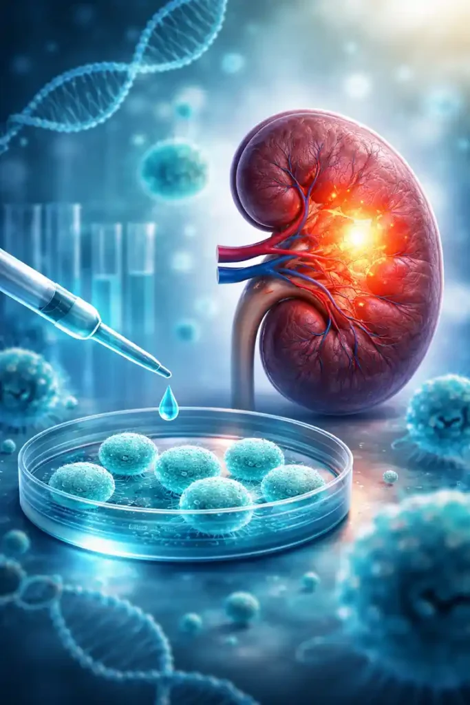 stem cells in kidney disease can they help with inflammation