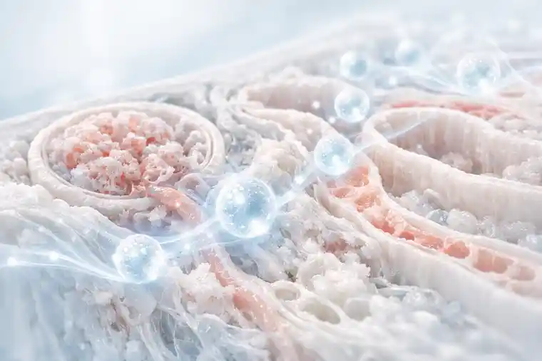 Kidney tissue fibrosis and regenerative signaling concept in chronic kidney disease stem cell therapy