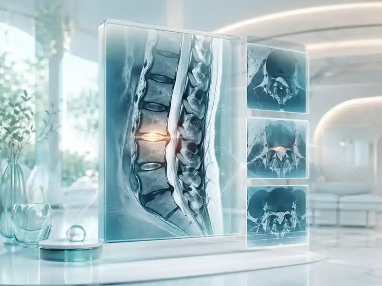 Lumbar disc disease on MRI interpretation