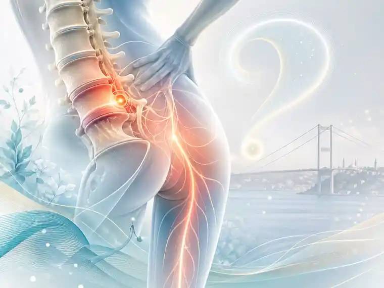 Lumbar disc disease sciatica FAQ illustration