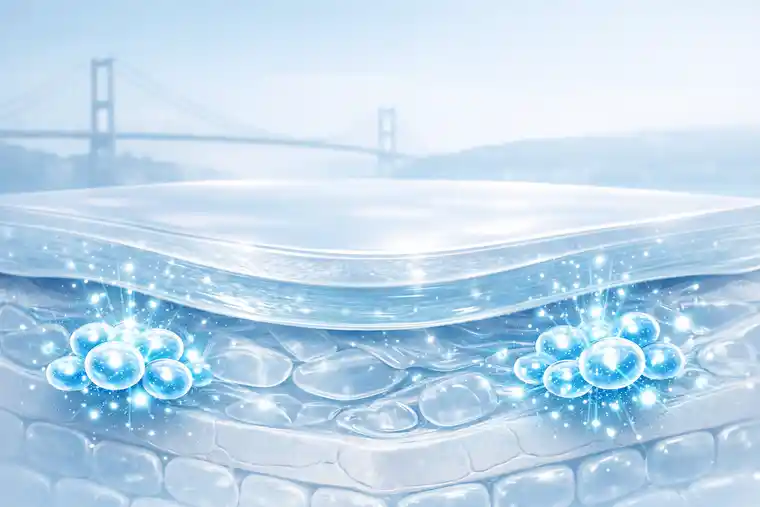 FAQ image for skin rejuvenation with stem cells with subtle Bosphorus Bridge background