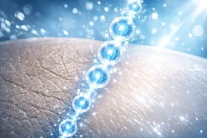 Skin rejuvenation with stem cells featured image showing a vibrant transition from tired skin to fresher and smoother skin quality