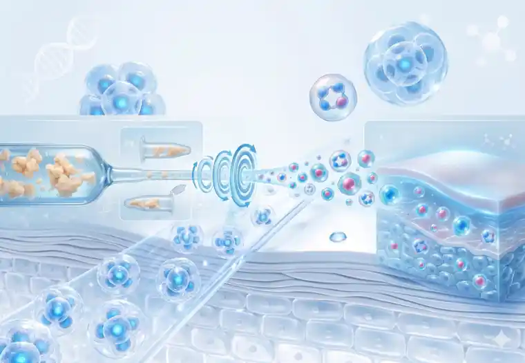 SVF for skin rejuvenation shown as an adipose-derived regenerative skin treatment concept
