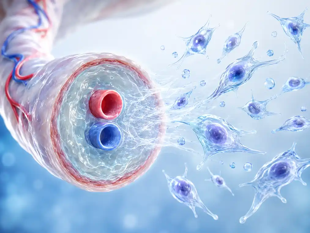 Stem cells from Wharton’s Jelly showing mesenchymal stem cells for regenerative medicine