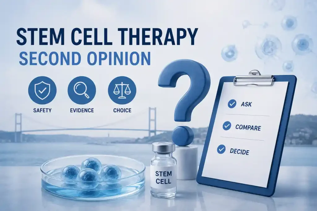 Stem cell therapy second opinion FAQ about safety, evidence, treatment options and medical review