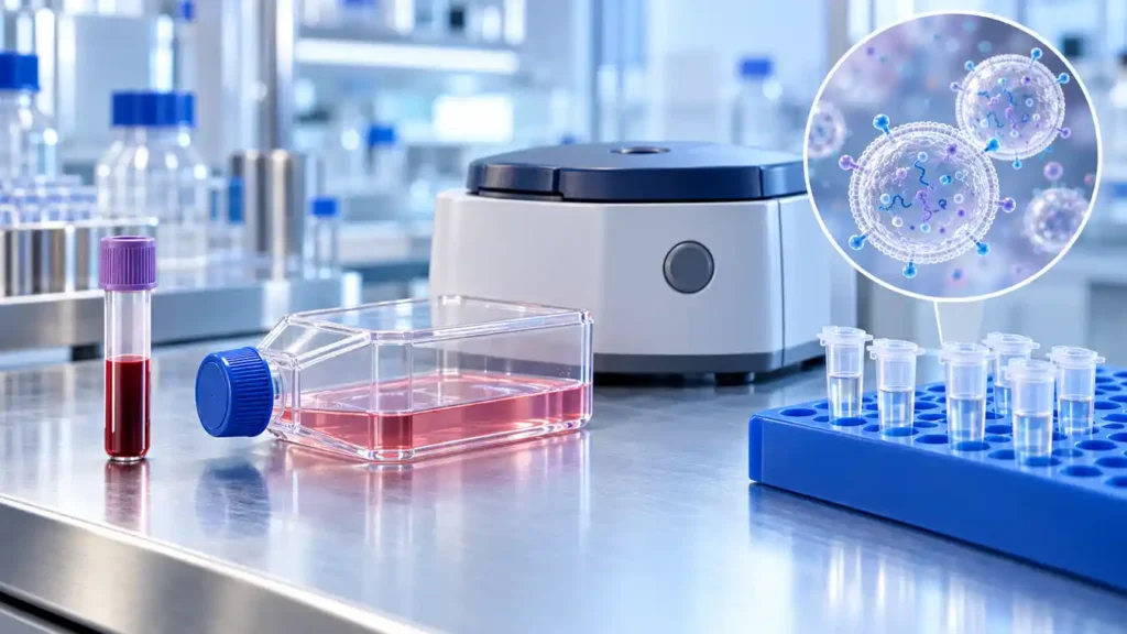 CAR-NK exosomes production: natural killer cell culture and exosome isolation in the laboratory