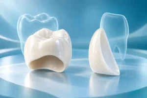 Veneers vs crowns – porcelain veneer and full dental crown comparison